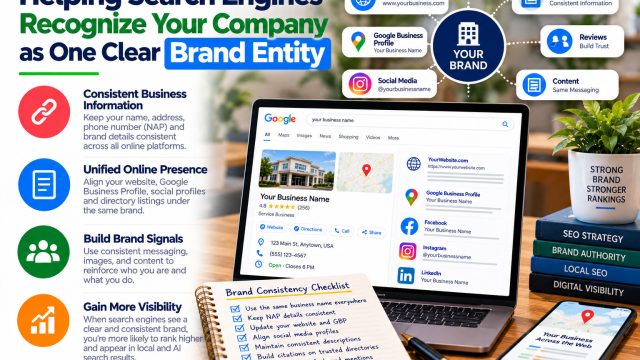 Helping Search Engines Recognize Your Company as One Clear Brand Entity