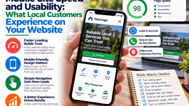 Mobile Site Speed and Usability: What Local Customers Experience on Your Website
